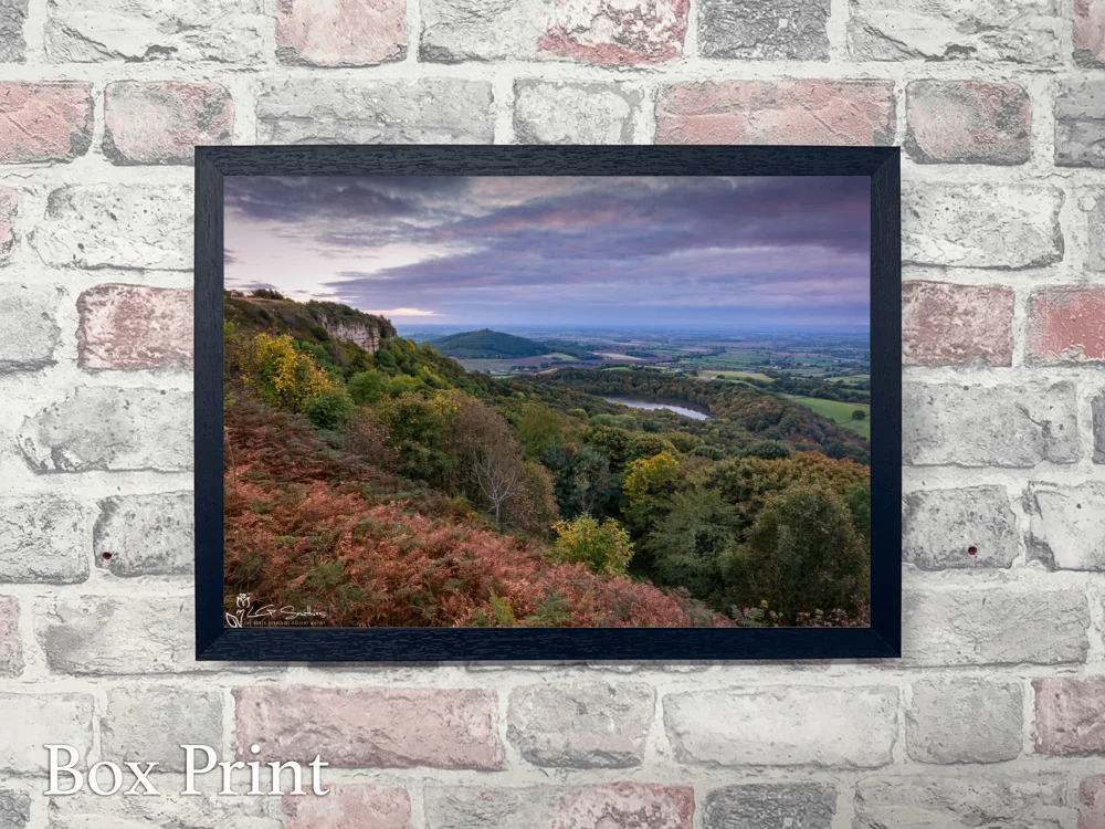 Sutton Bank Autumn 4 Sutton Bank Autumn - Landscape-Box-Print