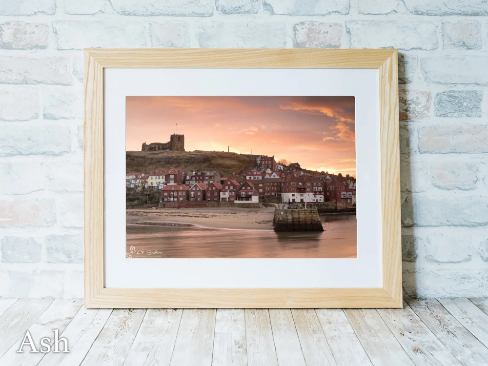 Tate Hill Beach And Pier, Whitby 8 Tate Hill Beach And Pier, Whitby - Ash-Landscape-Frame