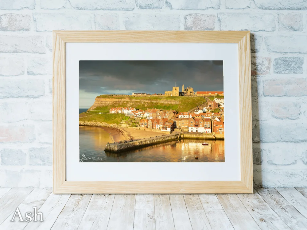 Tate Hill Beach Whitby 7 Tate Hill Beach Whitby - Ash-Landscape-Frame