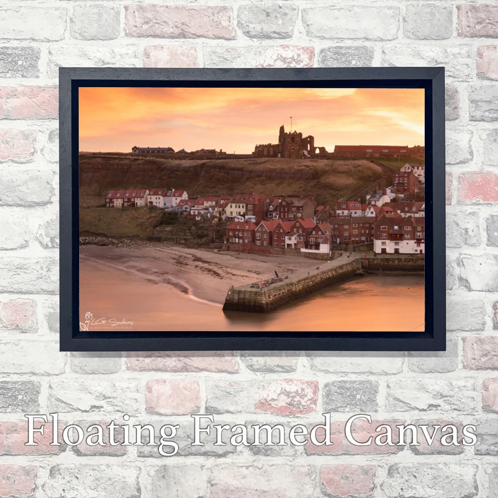 Tate Hill Sunrise 3 Tate Hill Sunrise - Landscape-Float-Frame-Canvas