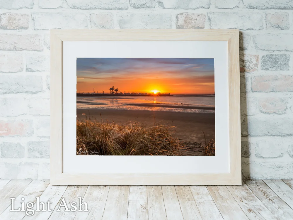 Teesmouth 5 Teesmouth - Light-Ash-Landscape-Frame