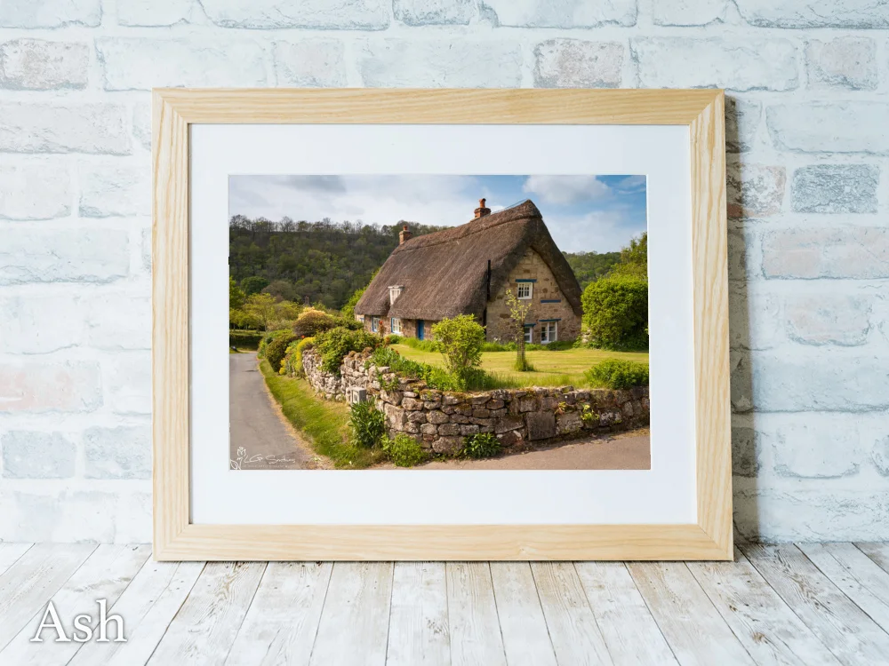 Thatched Cottage At Rievaulx 7 Thatched Cottage At Rievaulx - Ash-Landscape-Frame