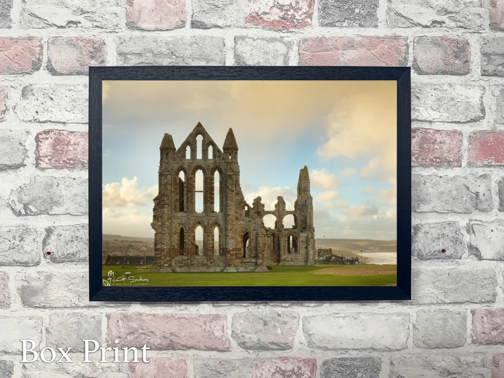 The Abbey Whitby 4 The Abbey Whitby - Landscape-Box-Print