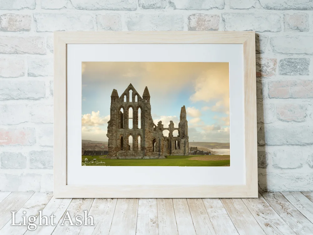 The Abbey Whitby 5 The Abbey Whitby - Light-Ash-Landscape-Frame