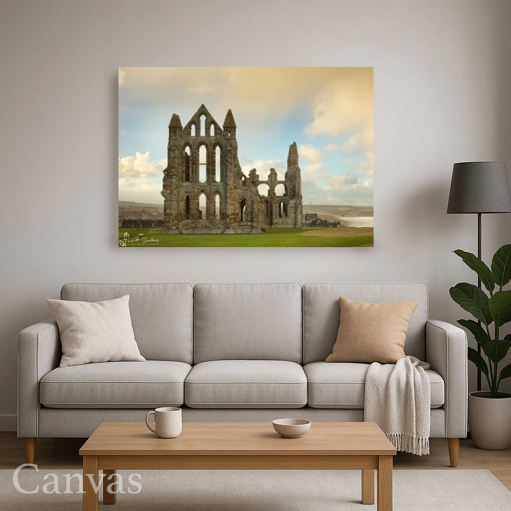 The Abbey Whitby 8 The Abbey Whitby - Wall-art-for-living-room-landscape