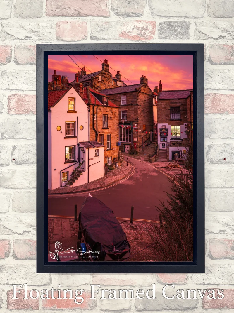 The Dock At Bay Town RHB 7 The Dock At Bay Town RHB - Float-Frame-Canvas-Portrait