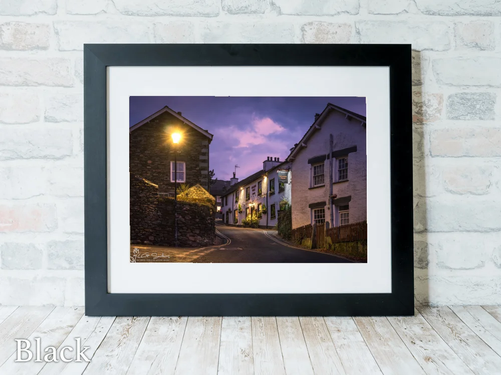 The Golden Rule, Ambleside 6 The Golden Rule, Ambleside - Black-Landscape-Frame