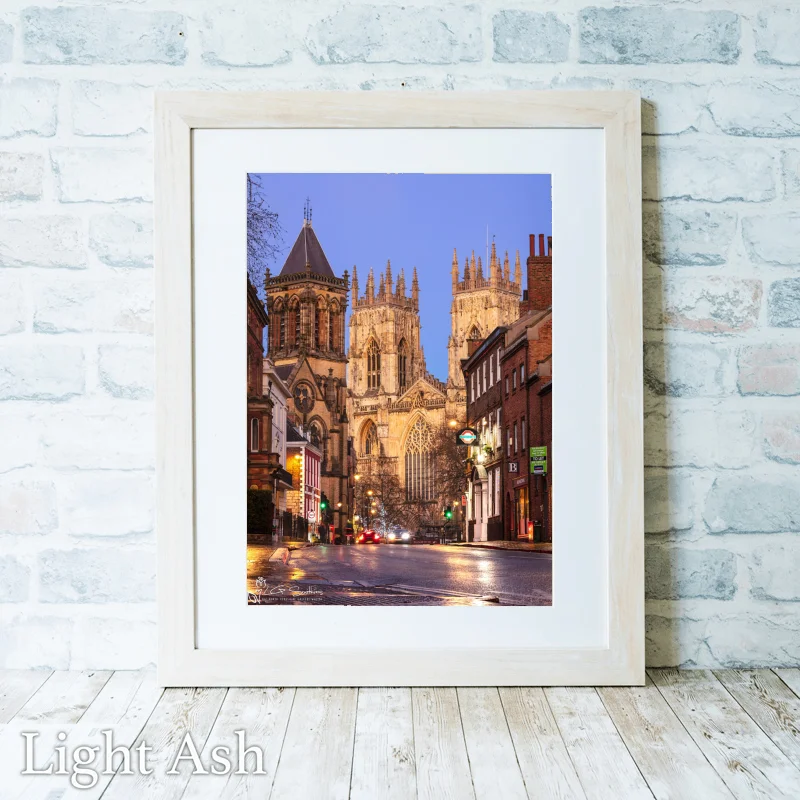 The Heart Of York 2 The Heart Of York - Light-Ash-Portrait-Frame