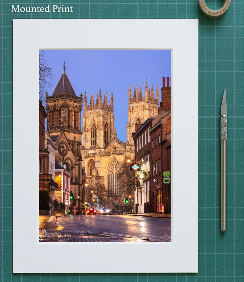 The Heart Of York 5 The Heart Of York - Mounted-Print-Portrait