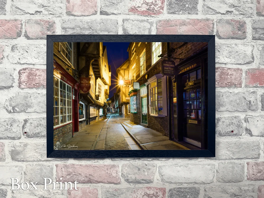 The Shambles York 4 The Shambles York - Landscape-Box-Print