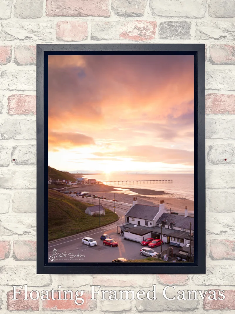 The Ship Saltburn 7 The Ship Saltburn - Float-Frame-Canvas-Portrait