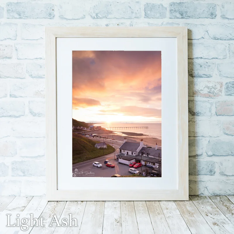 The Ship Saltburn 2 The Ship Saltburn - Light-Ash-Portrait-Frame