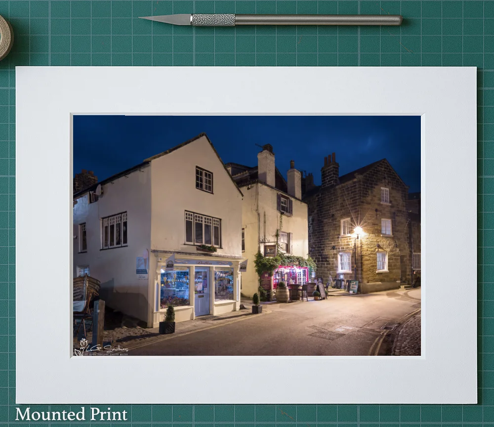 The Smugglers Robin Hood's Bay 2 The Smugglers Robin Hood's Bay - Landscape-Mounted-Print