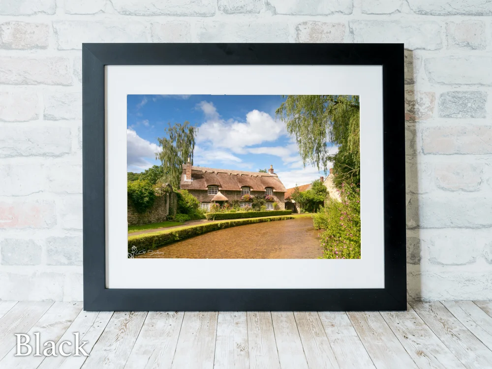 Thornton Le Dale Yorkshire 6 Thornton Le Dale Yorkshire - Black-Landscape-Frame