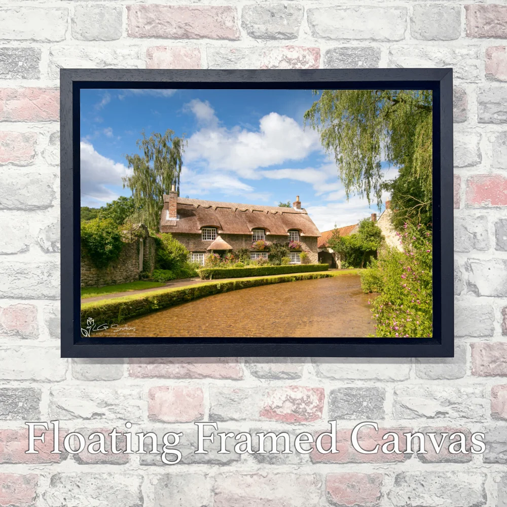 Thornton Le Dale Yorkshire 3 Thornton Le Dale Yorkshire - Landscape-Float-Frame-Canvas