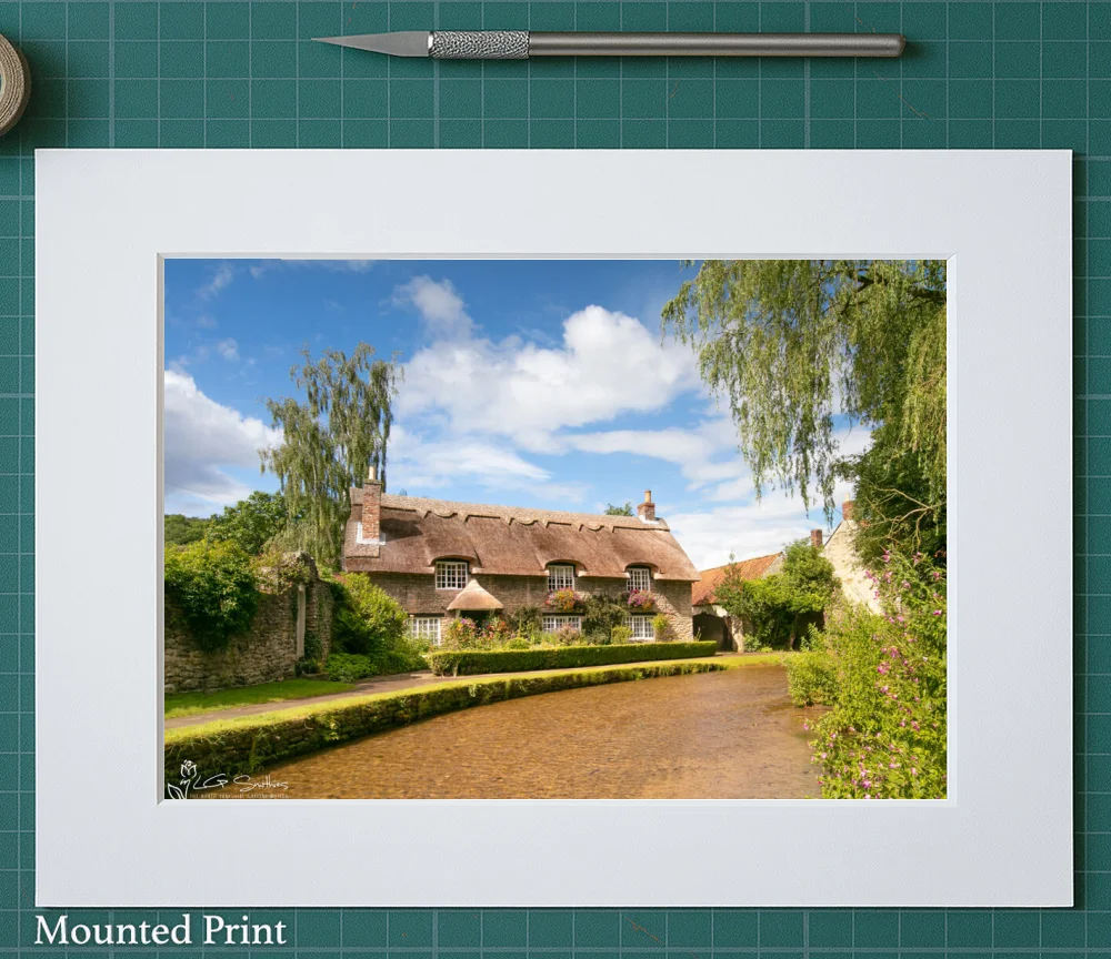 Thornton Le Dale Yorkshire 2 Thornton Le Dale Yorkshire - Landscape-Mounted-Print