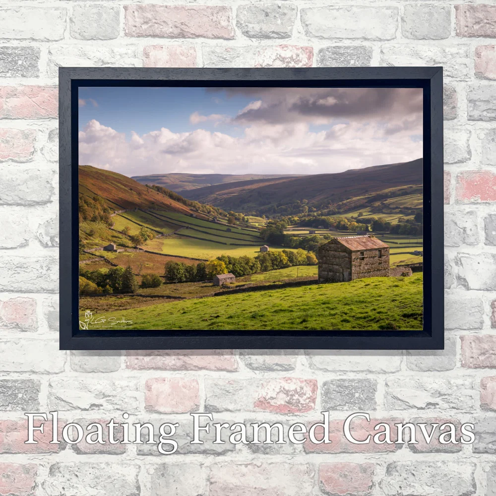 Thwaite Autumn Afternoon 3 Thwaite Autumn Afternoon - Landscape-Float-Frame-Canvas