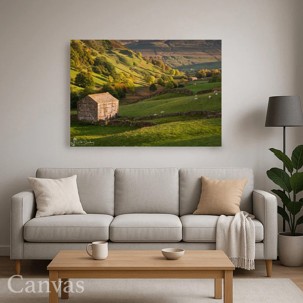 Thwaite Barns Swaledale 8 Thwaite Barns Swaledale - Wall-art-for-living-room-landscape
