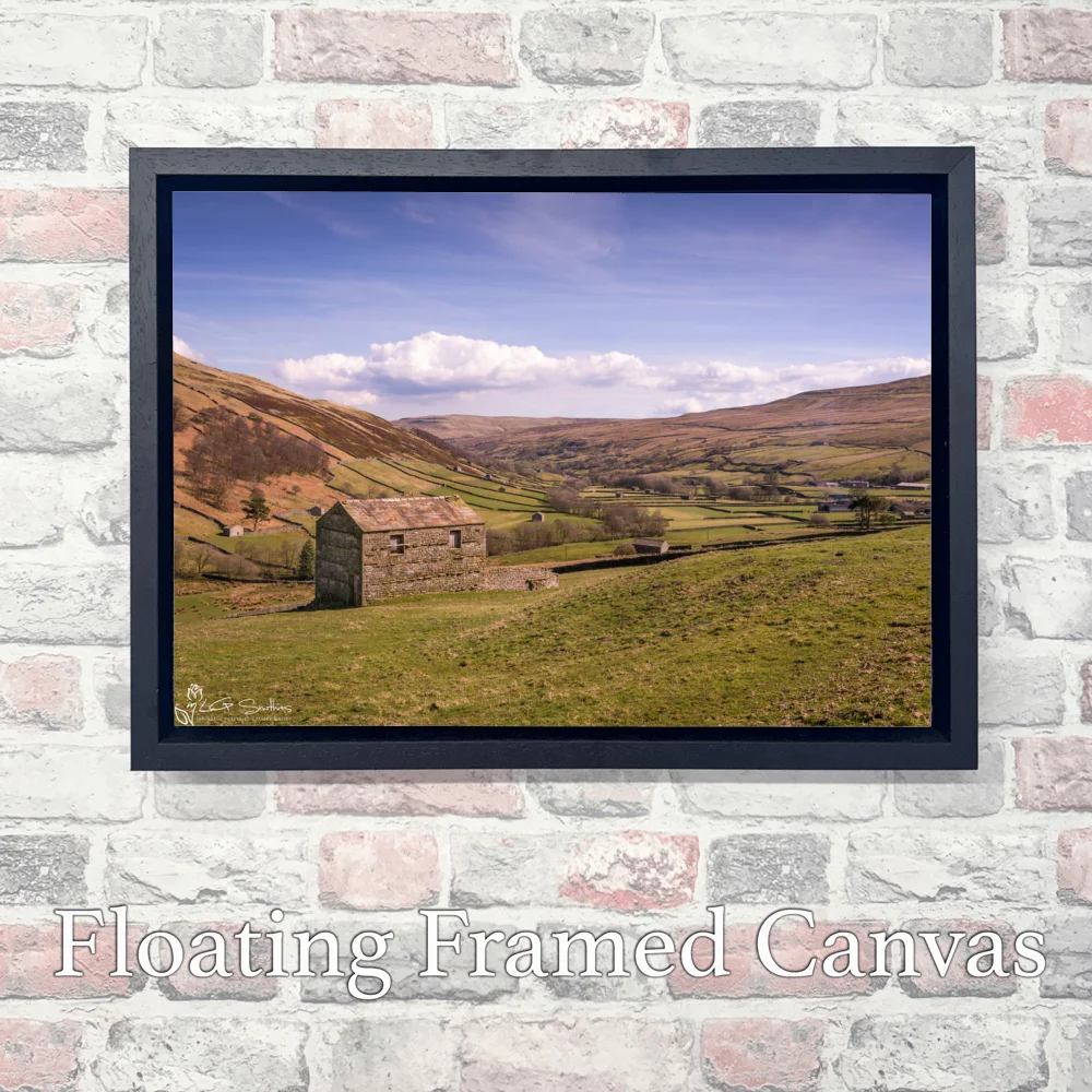 Thwaite Early Spring 3 Thwaite Early Spring - Landscape-Float-Frame-Canvas