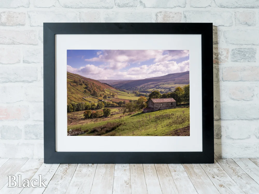 Thwaite Swaledale 6 Thwaite Swaledale - Black-Landscape-Frame