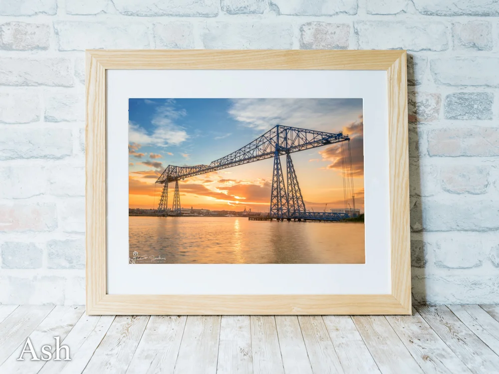 Transporter Bridge Middlesbrough 7 Transporter Bridge Middlesbrough - Ash-Landscape-Frame