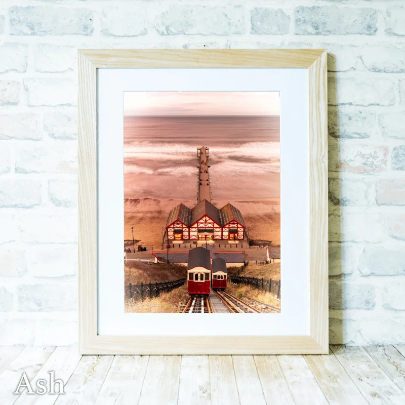 Victorian Pier Saltburn 4 Victorian Pier Saltburn - Ash-Portrait-Frame
