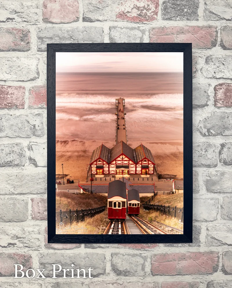 Victorian Pier Saltburn 6 Victorian Pier Saltburn - Box-Print-Portrait