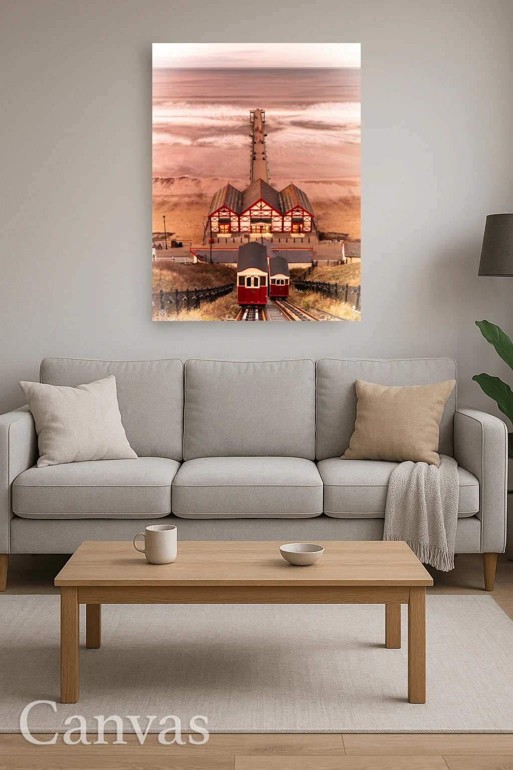Victorian Pier Saltburn 8 Victorian Pier Saltburn - Wall-art-for-living-room-portrait