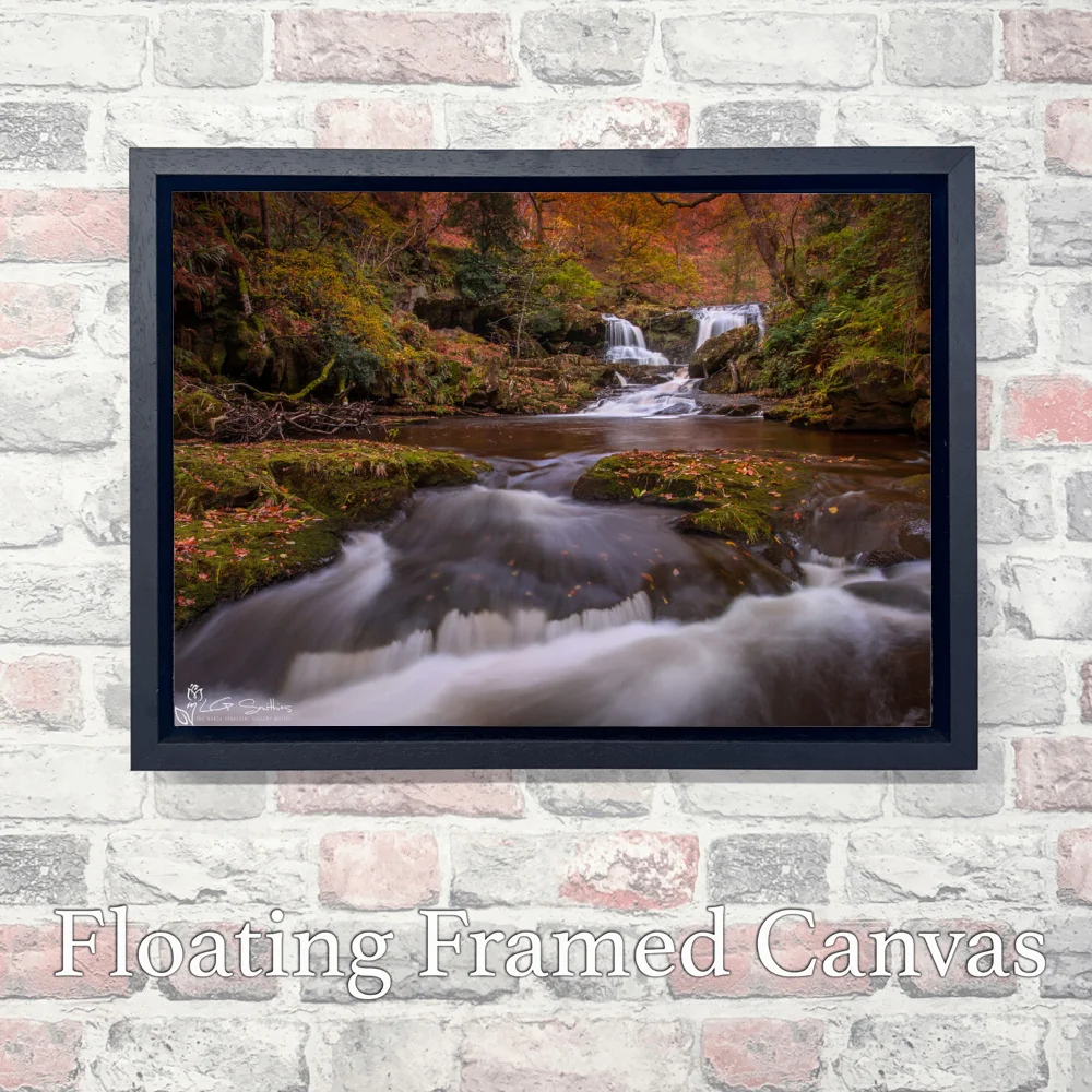 Water Arc Foss 3 Water Arc Foss - Landscape-Float-Frame-Canvas