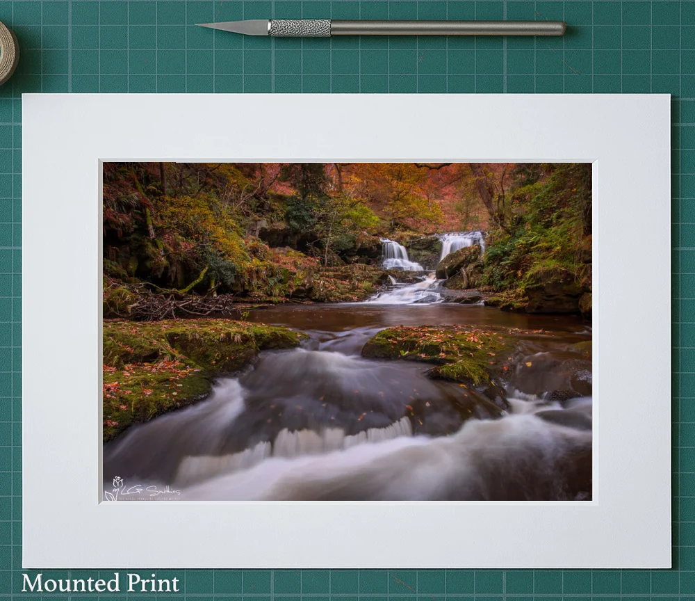 Water Arc Foss 2 Water Arc Foss - Landscape-Mounted-Print