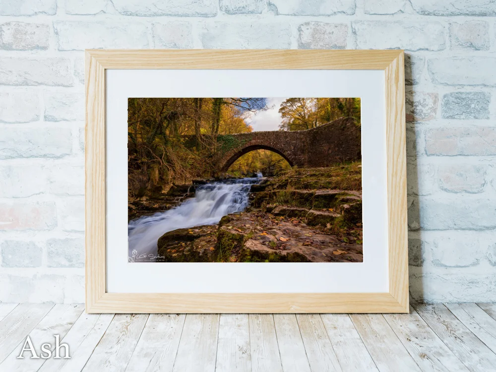West Burton Falls Old Bridge 7 West Burton Falls Old Bridge - Ash-Landscape-Frame