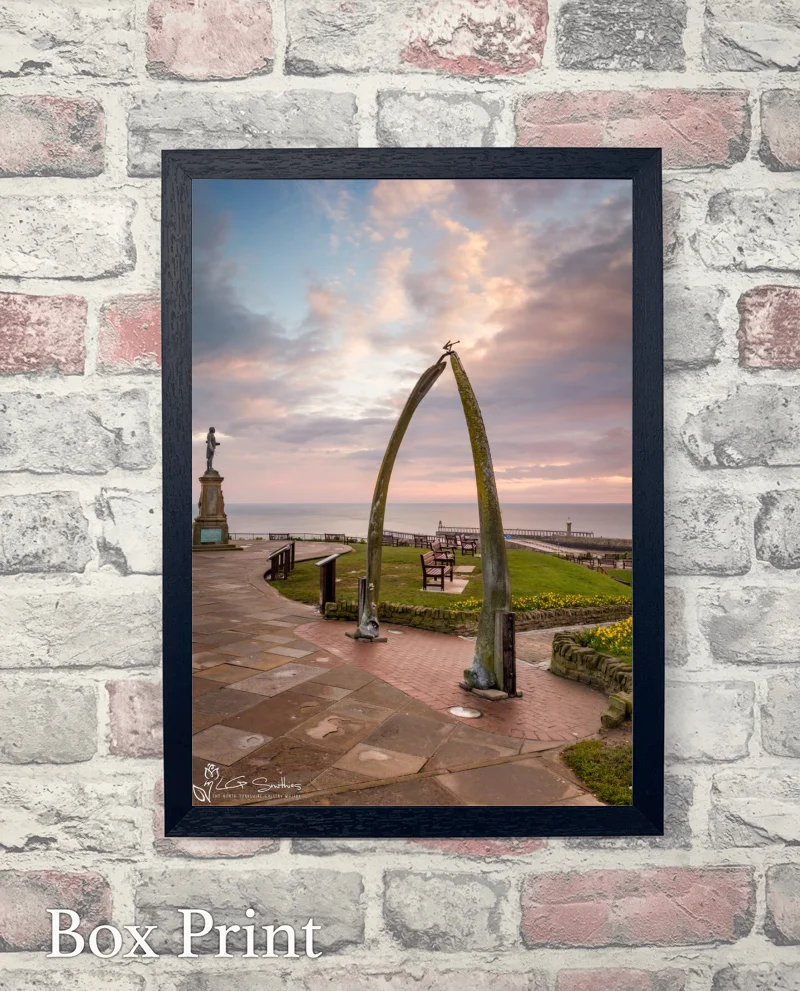 West Cliff Whitby 6 West Cliff Whitby - Box-Print-Portrait