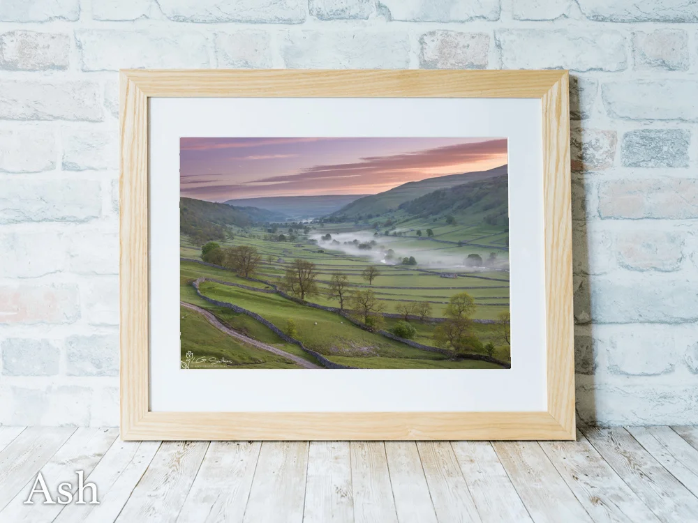 Wharfedale Valley 7 Wharfedale Valley - Ash-Landscape-Frame