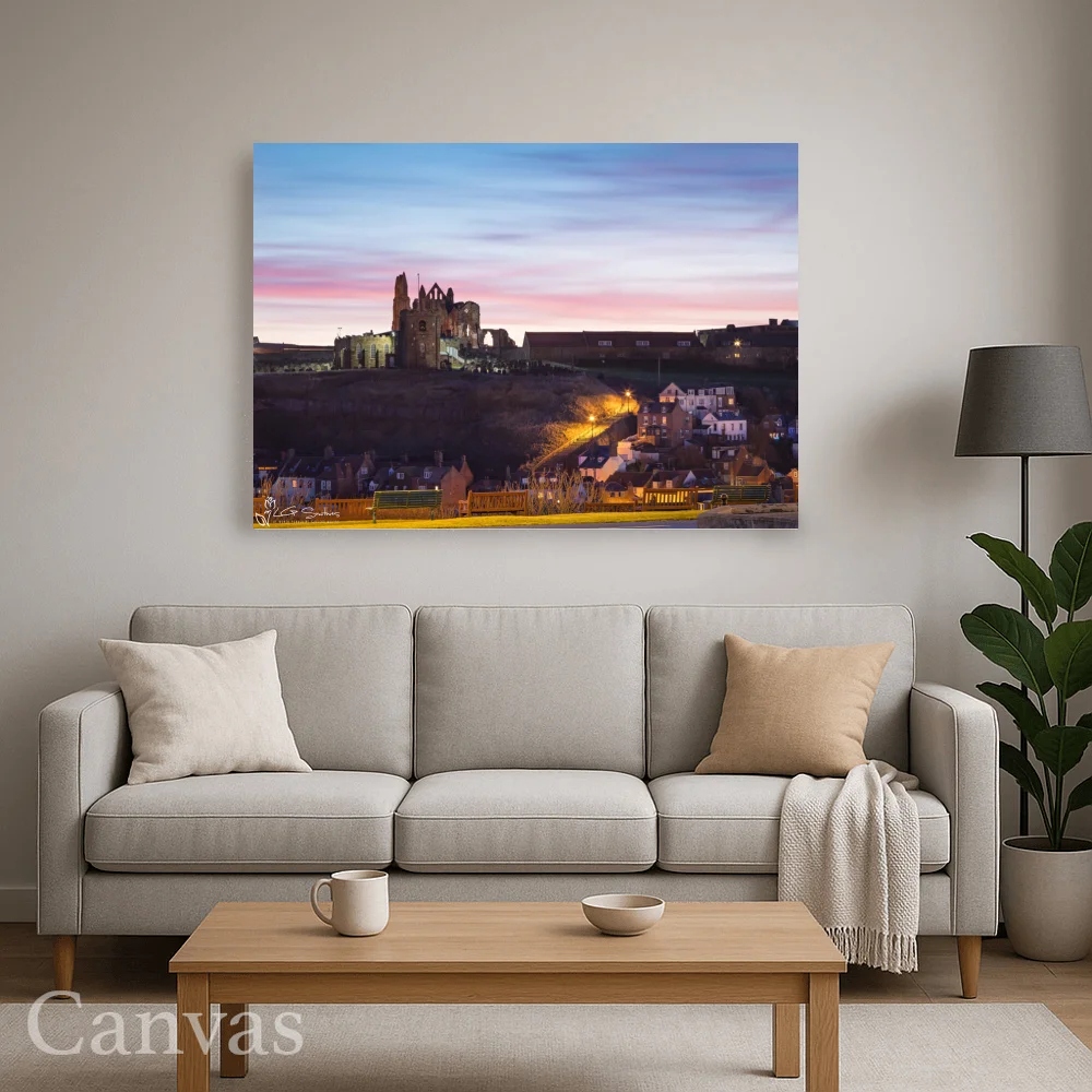 Whitby Abbey And Its 199 Steps 8 Whitby Abbey And Its 199 Steps - Wall-art-for-living-room-landscape