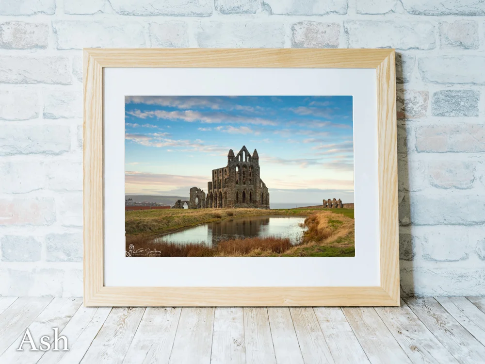 Whitby Abbey 7 Whitby Abbey - Ash-Landscape-Frame