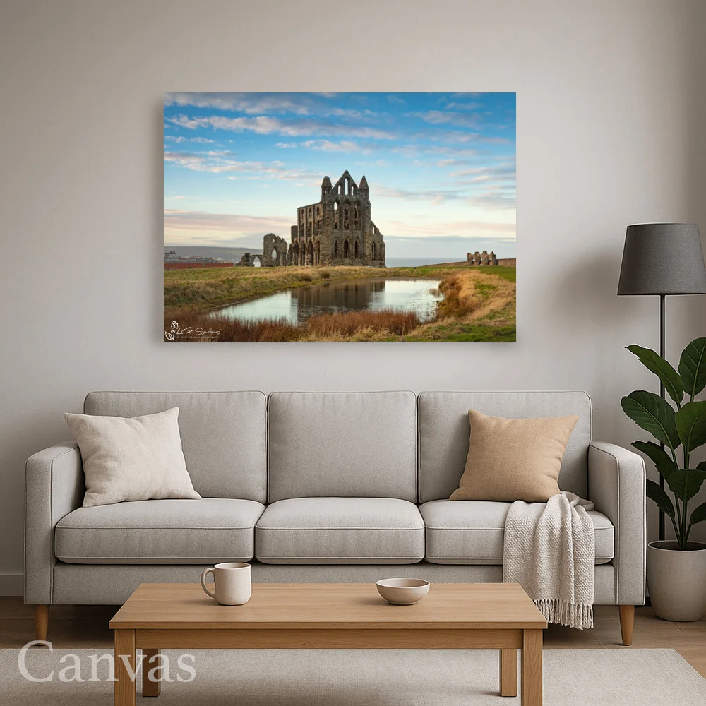 Whitby Abbey 8 Whitby Abbey - Wall-art-for-living-room-landscape