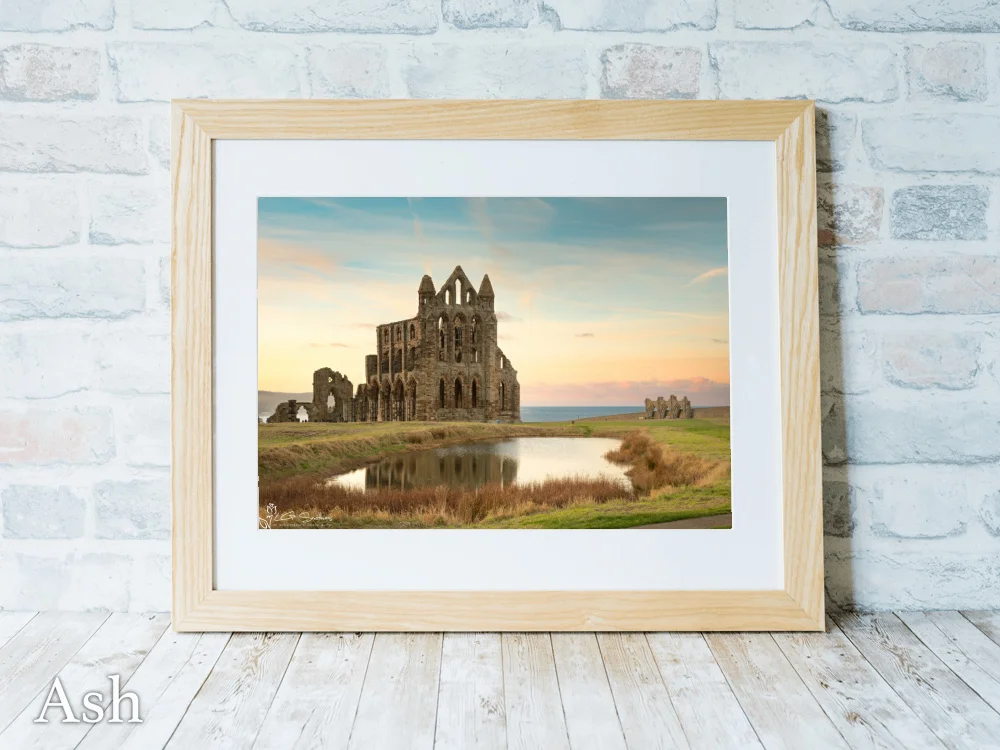 Whitby Abbey Winter Sunset 7 Whitby Abbey Winter Sunset - Ash-Landscape-Frame