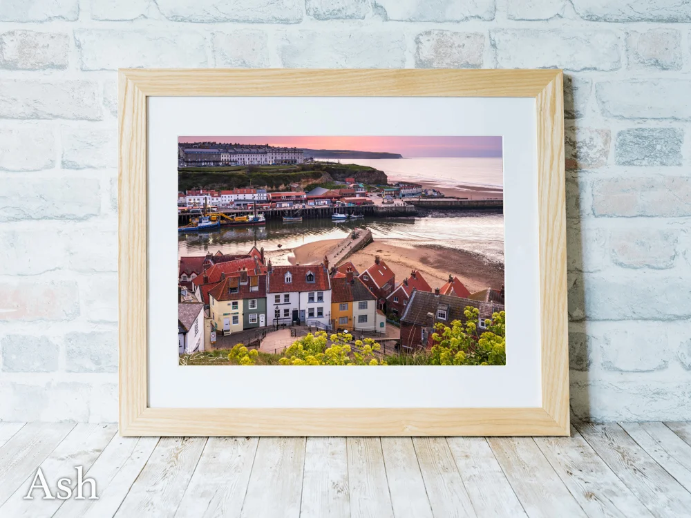 Whitby Evening 7 Whitby Evening - Ash-Landscape-Frame