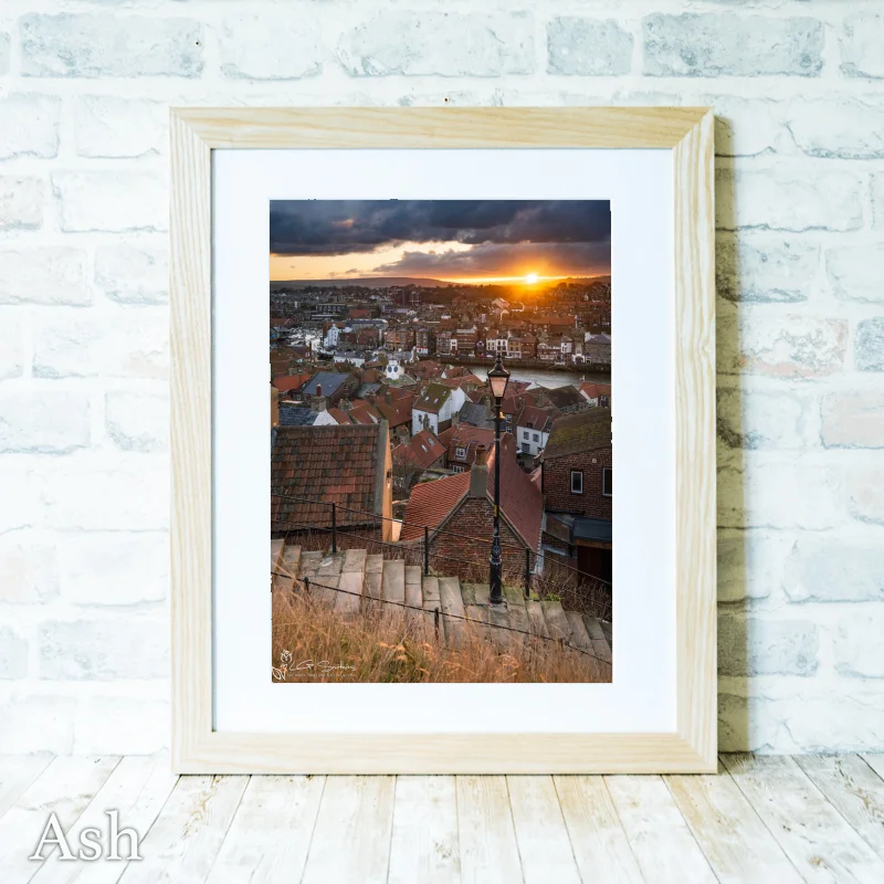 Whitby In January 4 Whitby In January - Ash-Portrait-Frame