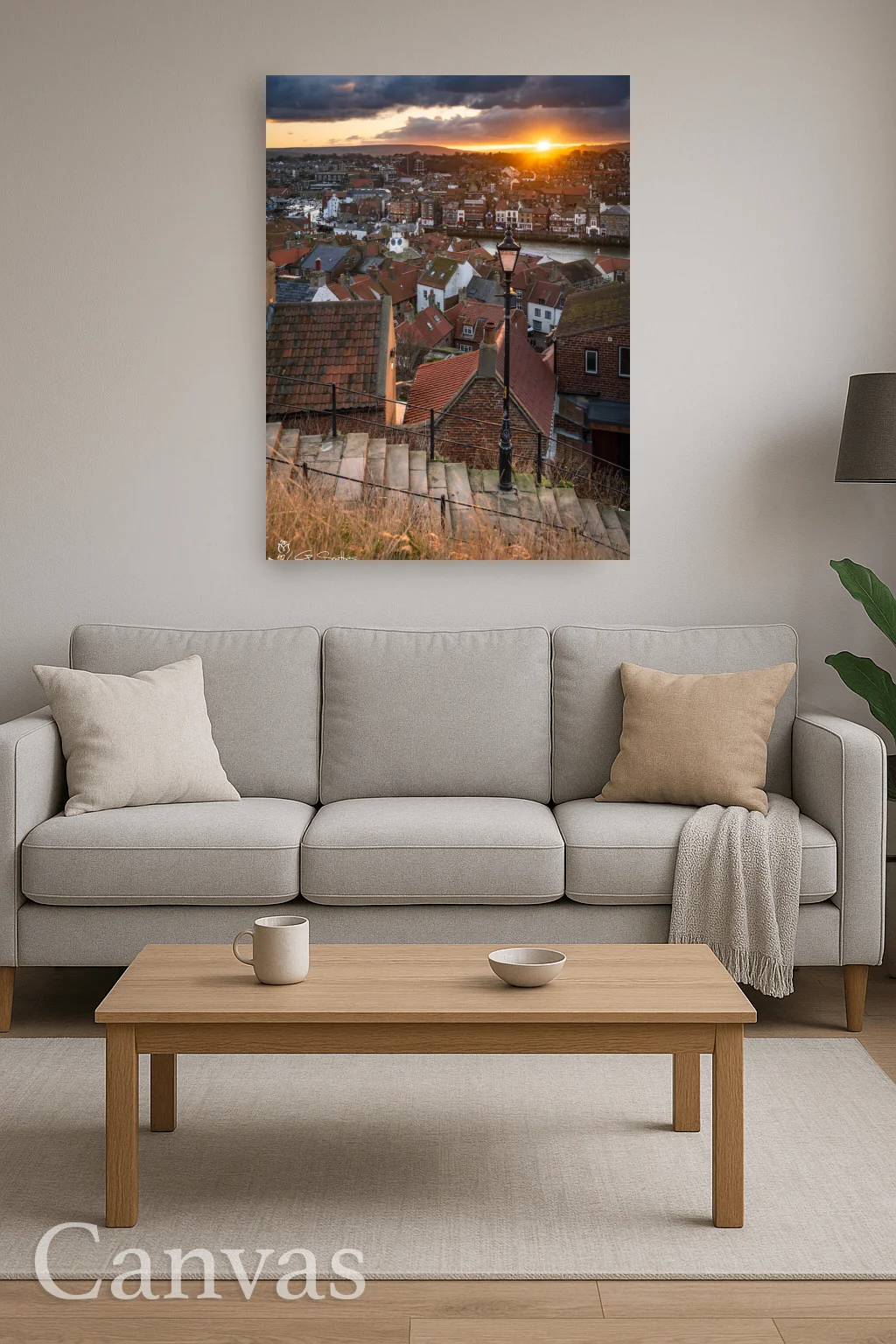 Whitby In January 8 Whitby In January - Wall-art-for-living-room-portrait