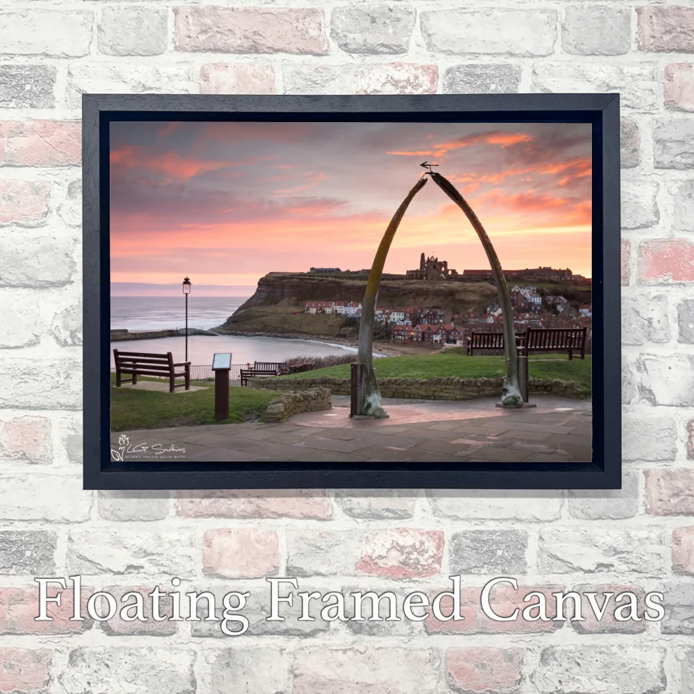 Whitby 3 Whitby - Landscape-Float-Frame-Canvas