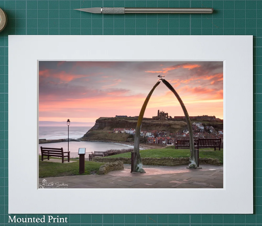 Whitby 2 Whitby - Landscape-Mounted-Print