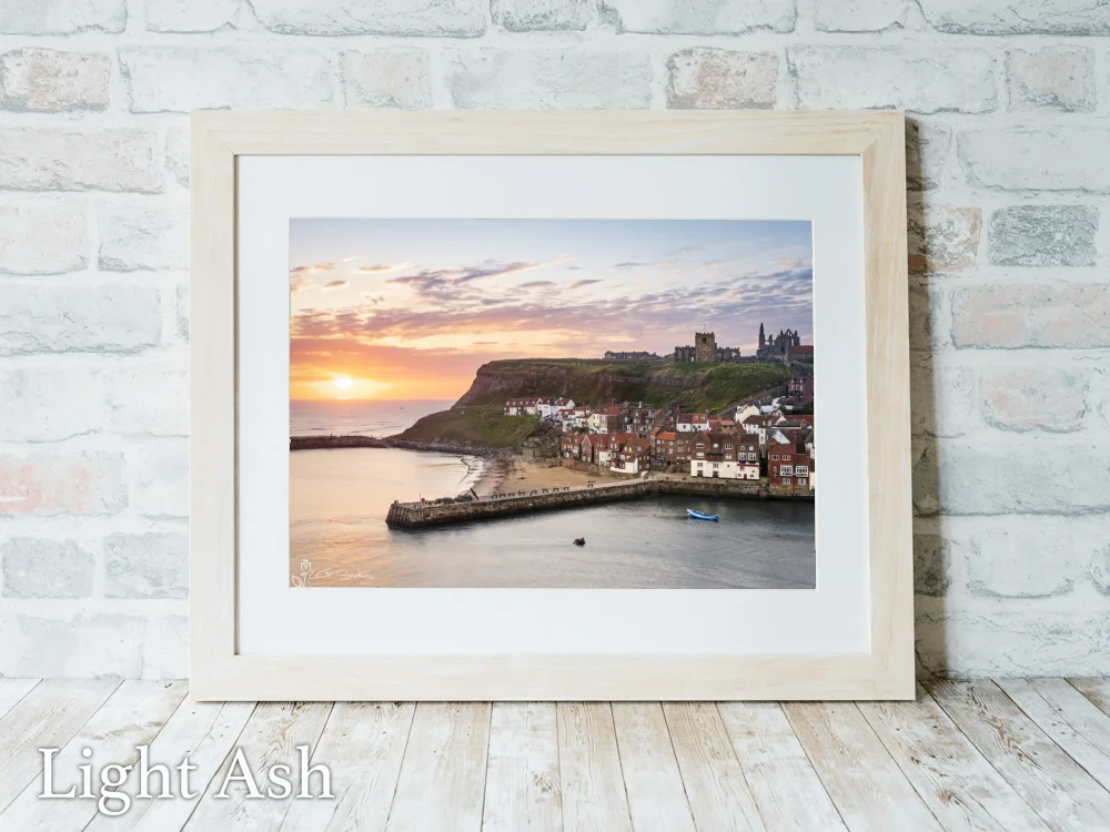 Whitby Morning 5 Whitby Morning - Light-Ash-Landscape-Frame
