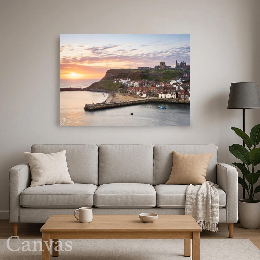 Whitby Morning 8 Whitby Morning - Wall-art-for-living-room-landscape