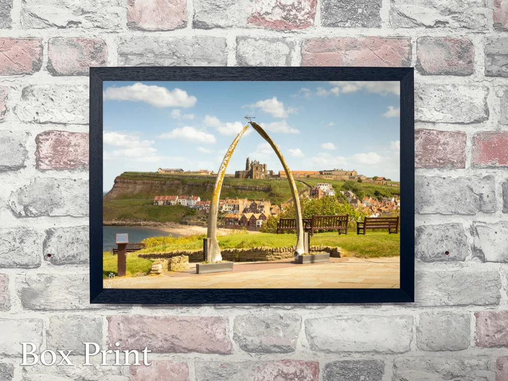 Whitby On A Sunny Spring Day 4 Whitby On A Sunny Spring Day - Landscape-Box-Print