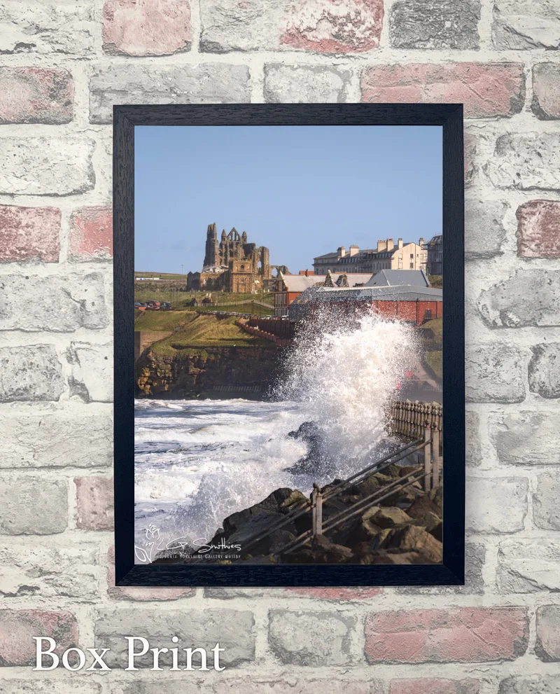 Whitby On Sea 6 Whitby On Sea - Box-Print-Portrait