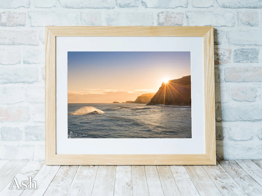 Whitby Sisters Sunrise 7 Whitby Sisters Sunrise - Ash-Landscape-Frame