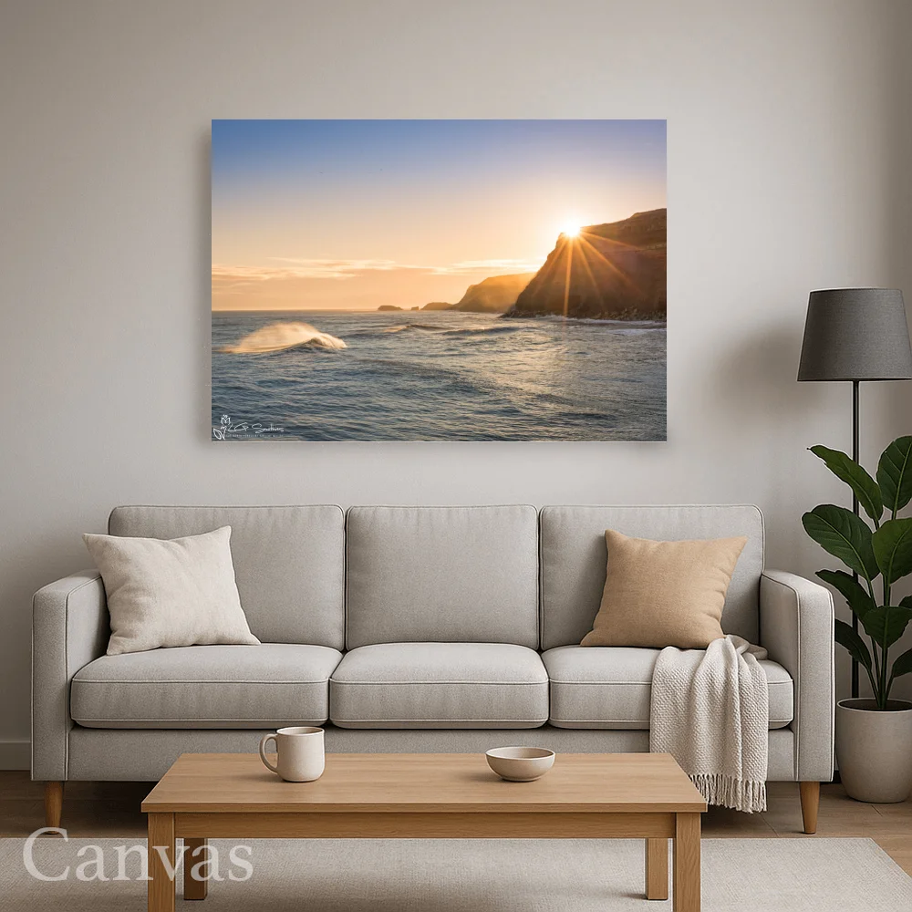 Whitby Sisters Sunrise 8 Whitby Sisters Sunrise - Wall-art-for-living-room-landscape