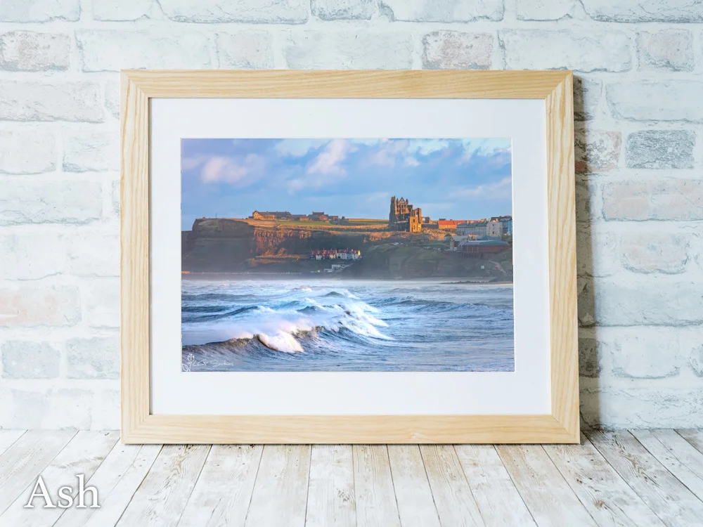 Whitby Waves 7 Whitby Waves - Ash-Landscape-Frame