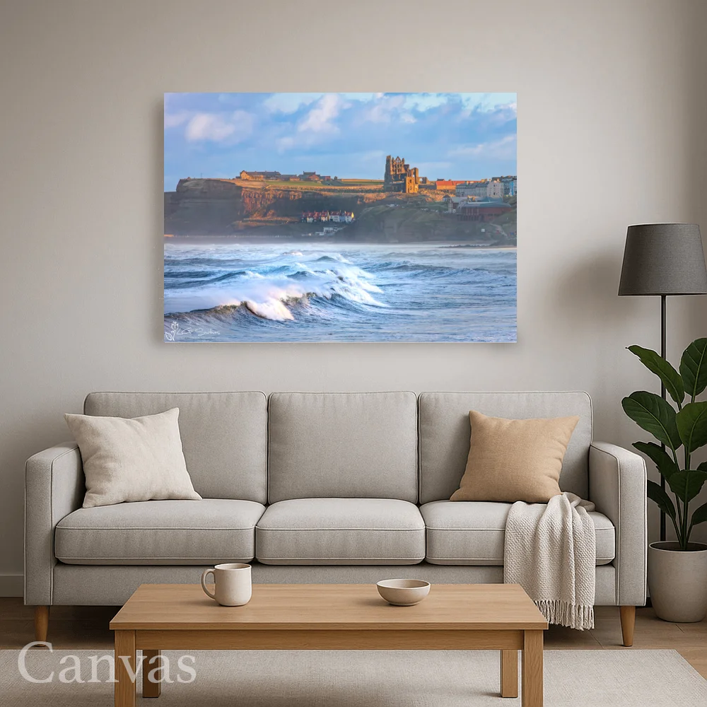 Whitby Waves 8 Whitby Waves - Wall-art-for-living-room-landscape